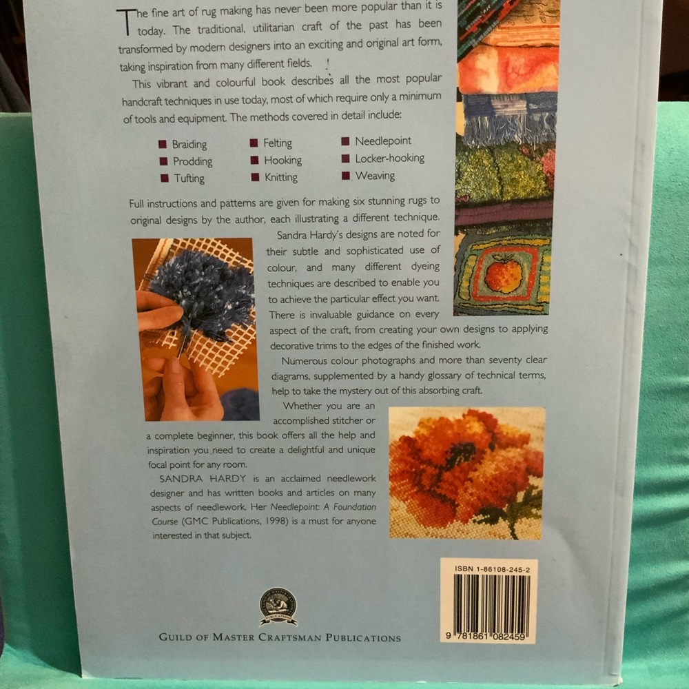 Handcrafted Rugs Instructional Craft Book - Picture 2 of 16